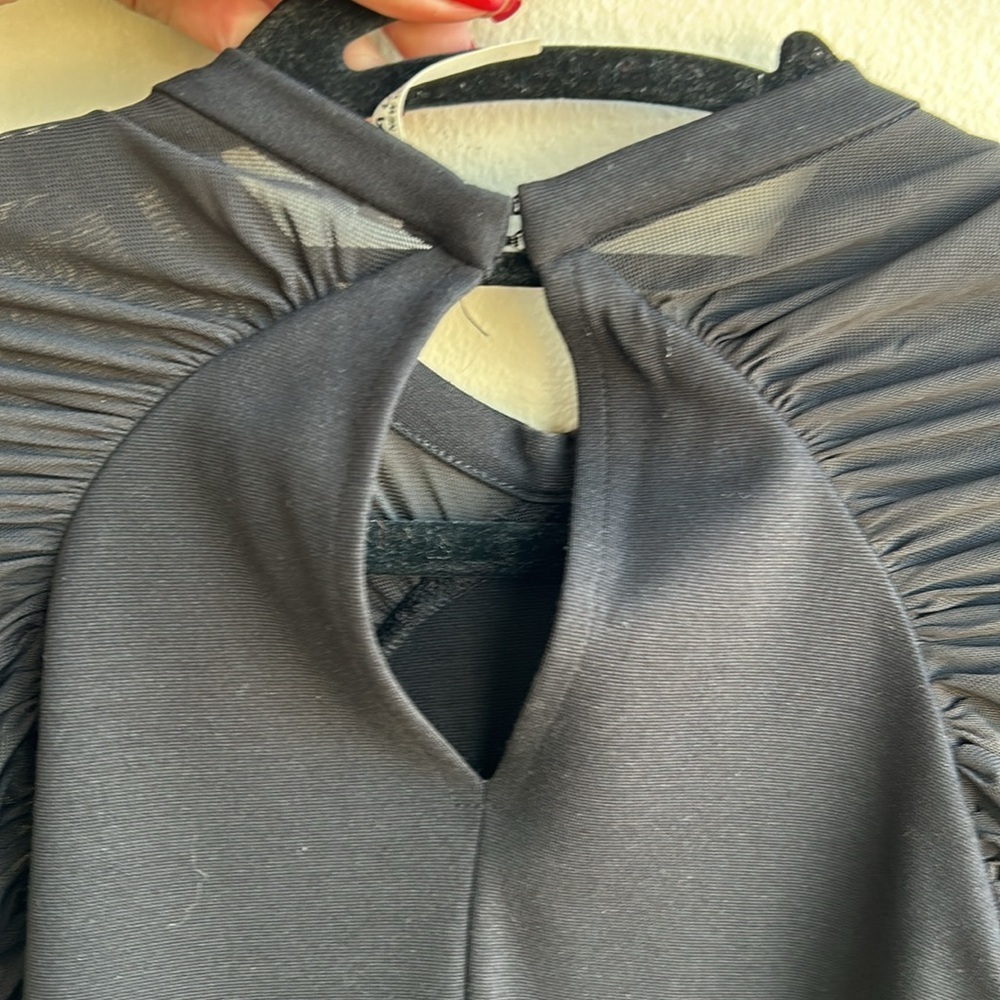 AMANDA UPRICHARD  Shandi Sheer Sleeve Bodysuit - Picture 6 of 7